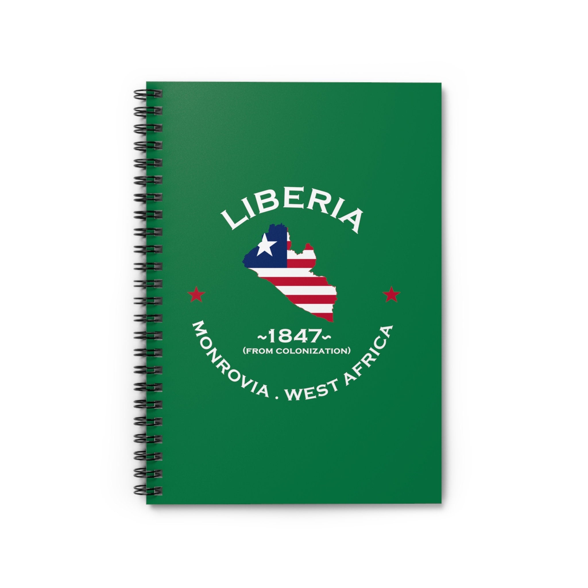 Liberia Spiral Notebook
